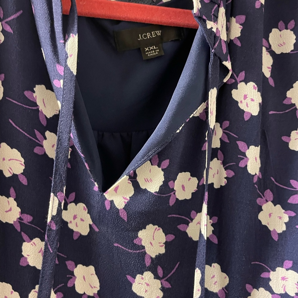 J. Crew tiered dress XXL